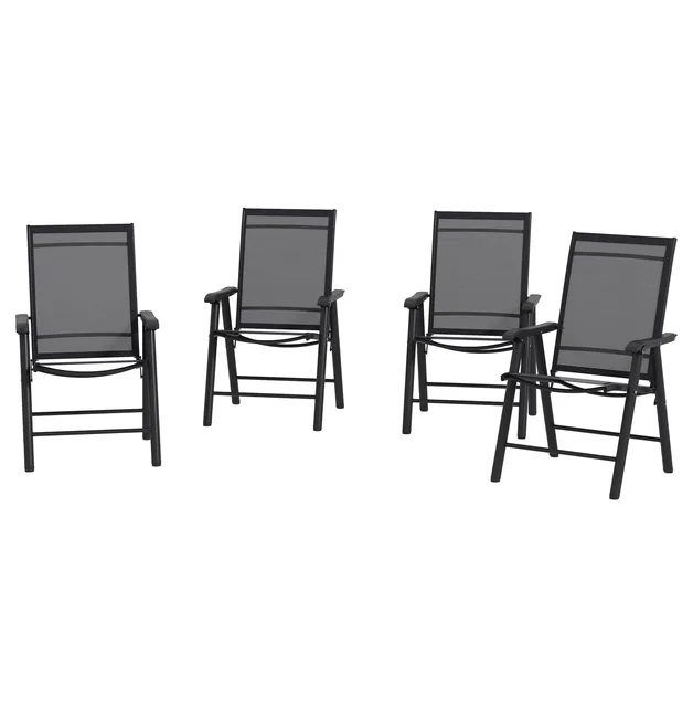 Metal Frame folding portable black