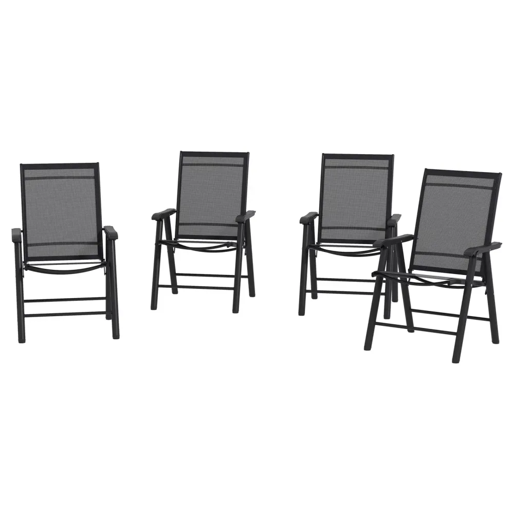 Metal Frame folding portable black