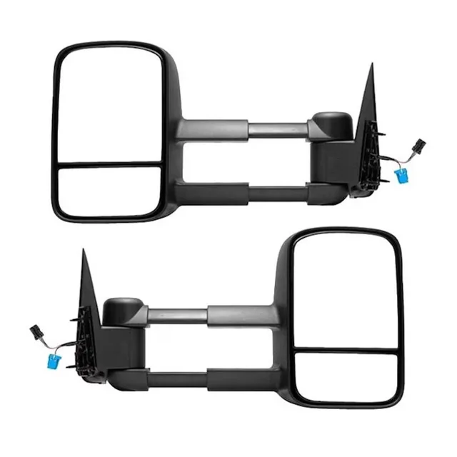 Door Mirror black folding