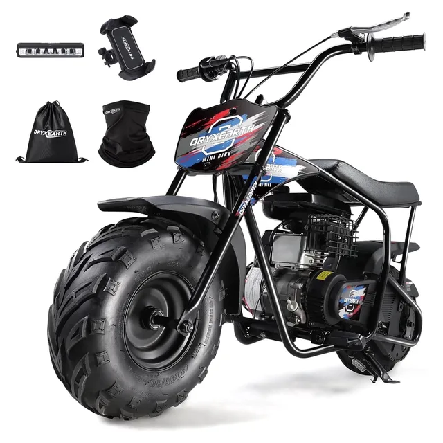 Dirt Bike 165 lbs red blue