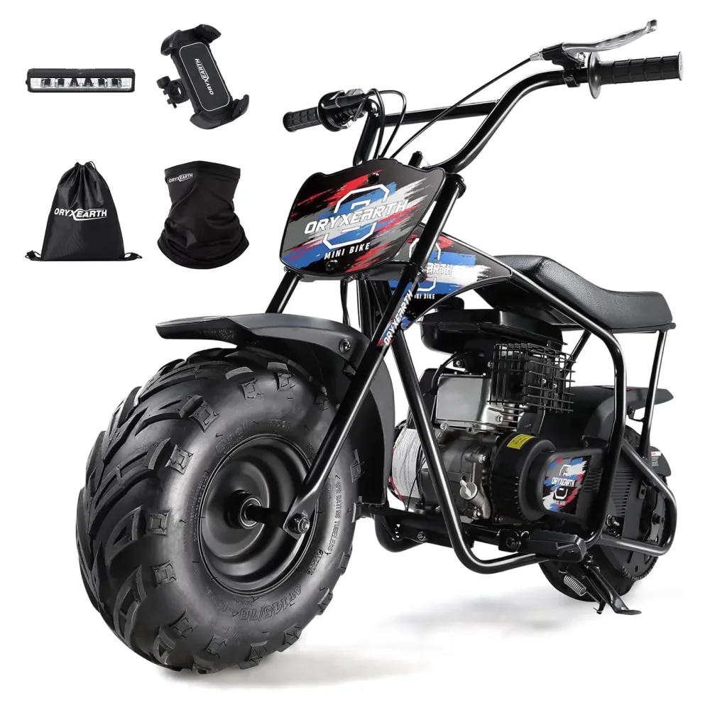 Dirt Bike 165 lbs red blue