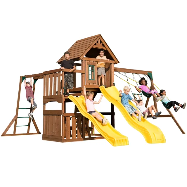 Wooden Backyard yellow 250 pounds 1155 lbs