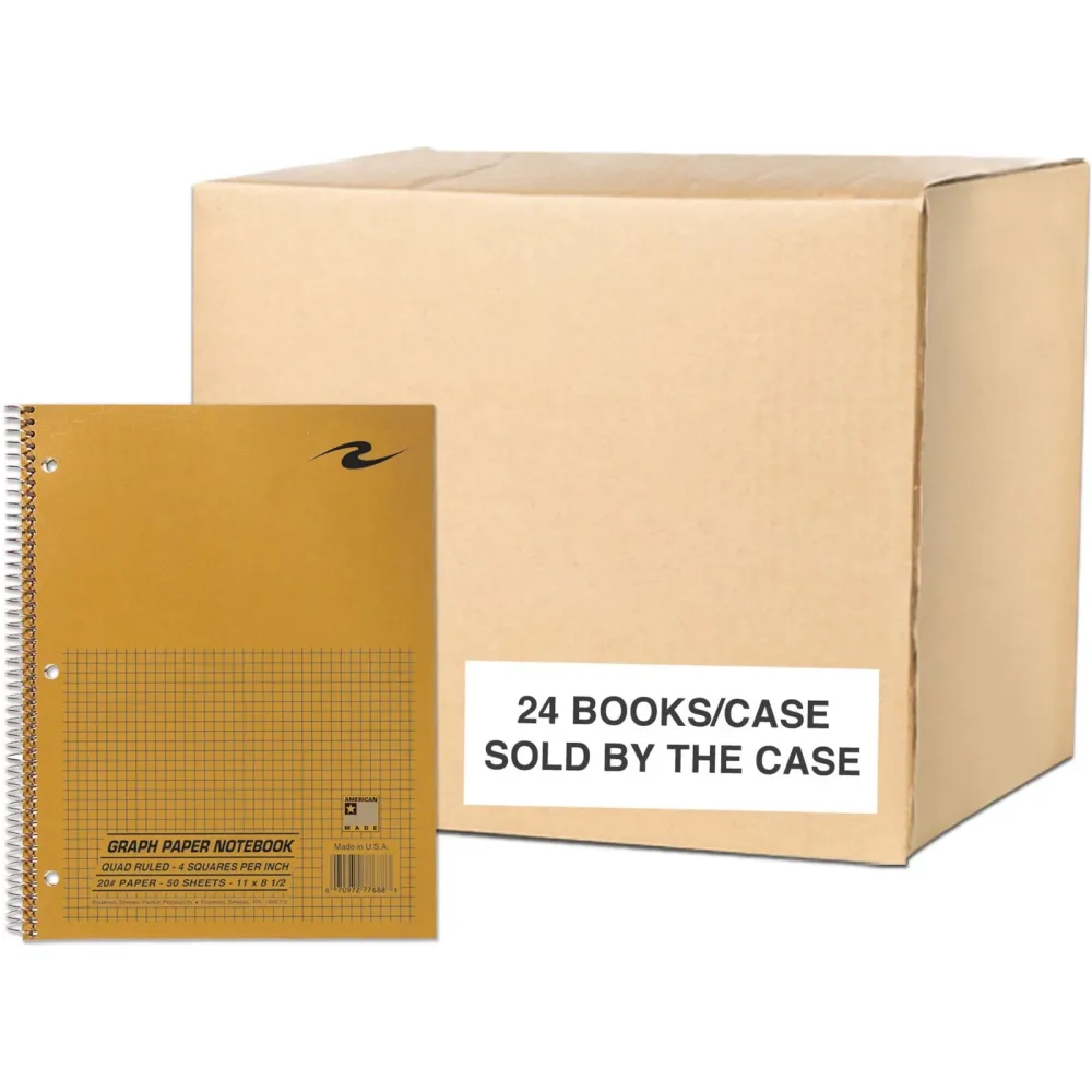 Lab Notebook 8.5" 11" brown