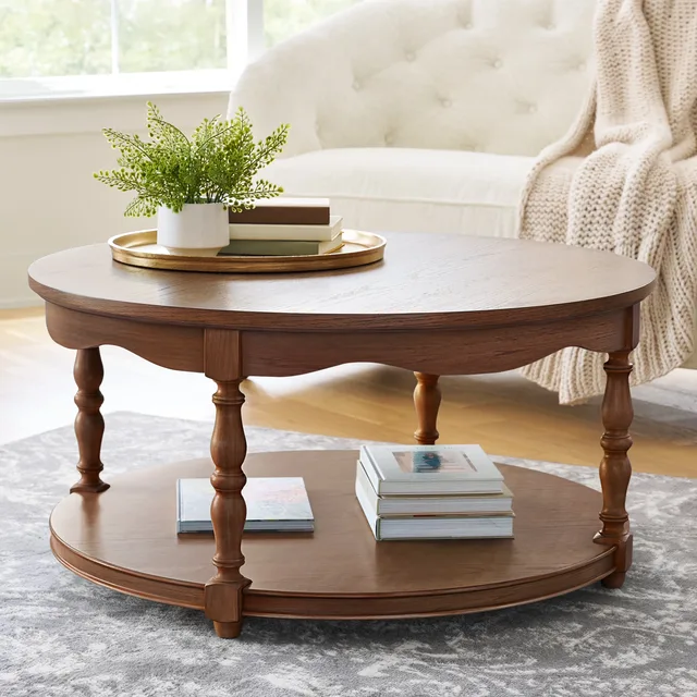 Coffee Table brown 38 in 18.38 in