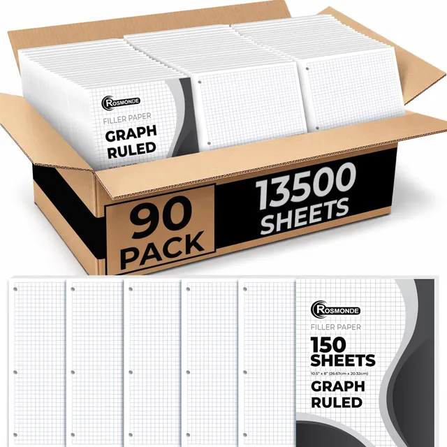 Notebooks & Pads 90 pack 10.5" white