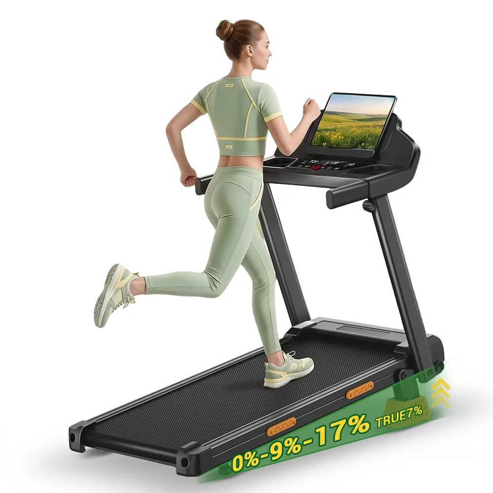 Treadmill 300 lbs portable foldable