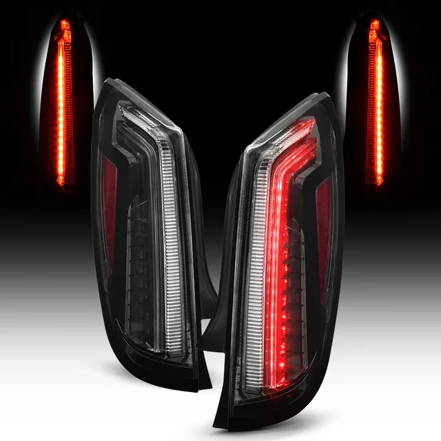 Light led black red