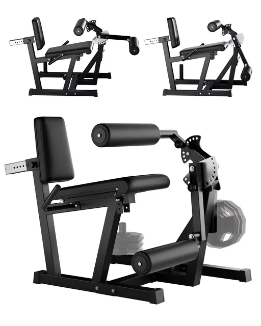 Curl Machine 700lbs adjustable black