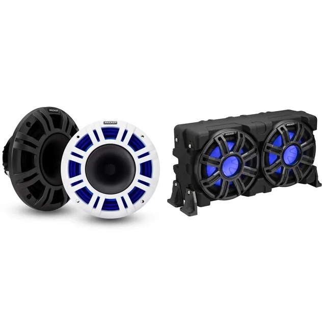 Marine Audio 8" 10" led