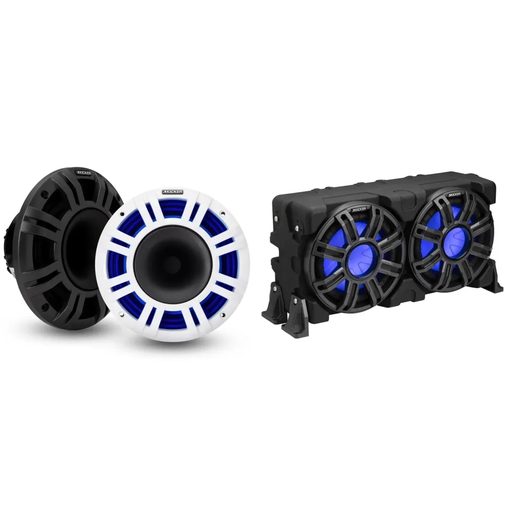 Marine Audio 8" 10" led