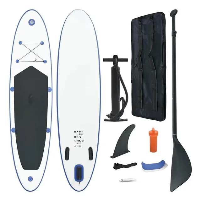 Inflatable Stand blue white 153.5"