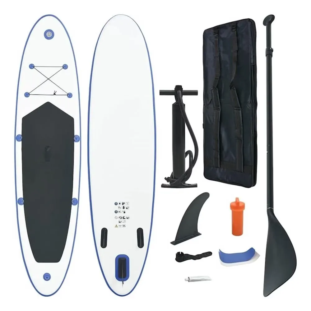 Inflatable Stand blue white 153.5"