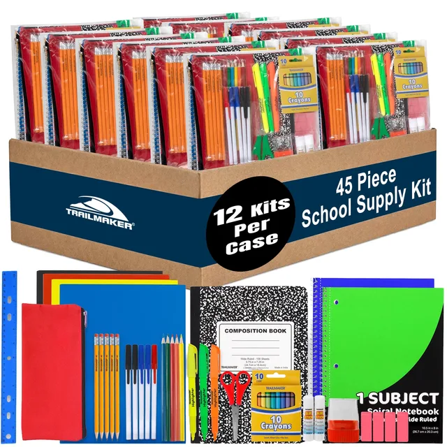 Spiral Notebooks 12 pack 12 packs black
