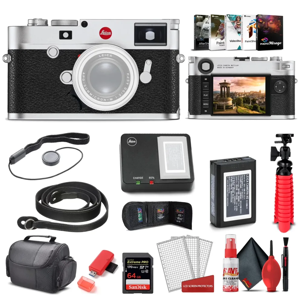 Camera silver 12 inch 3.0 inch