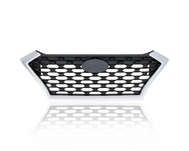 Grille silver black
