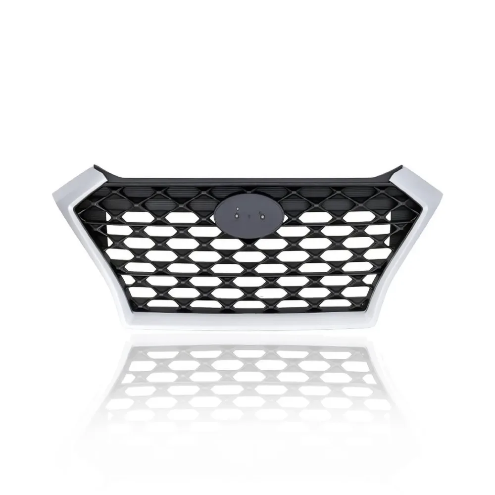 Grille silver black