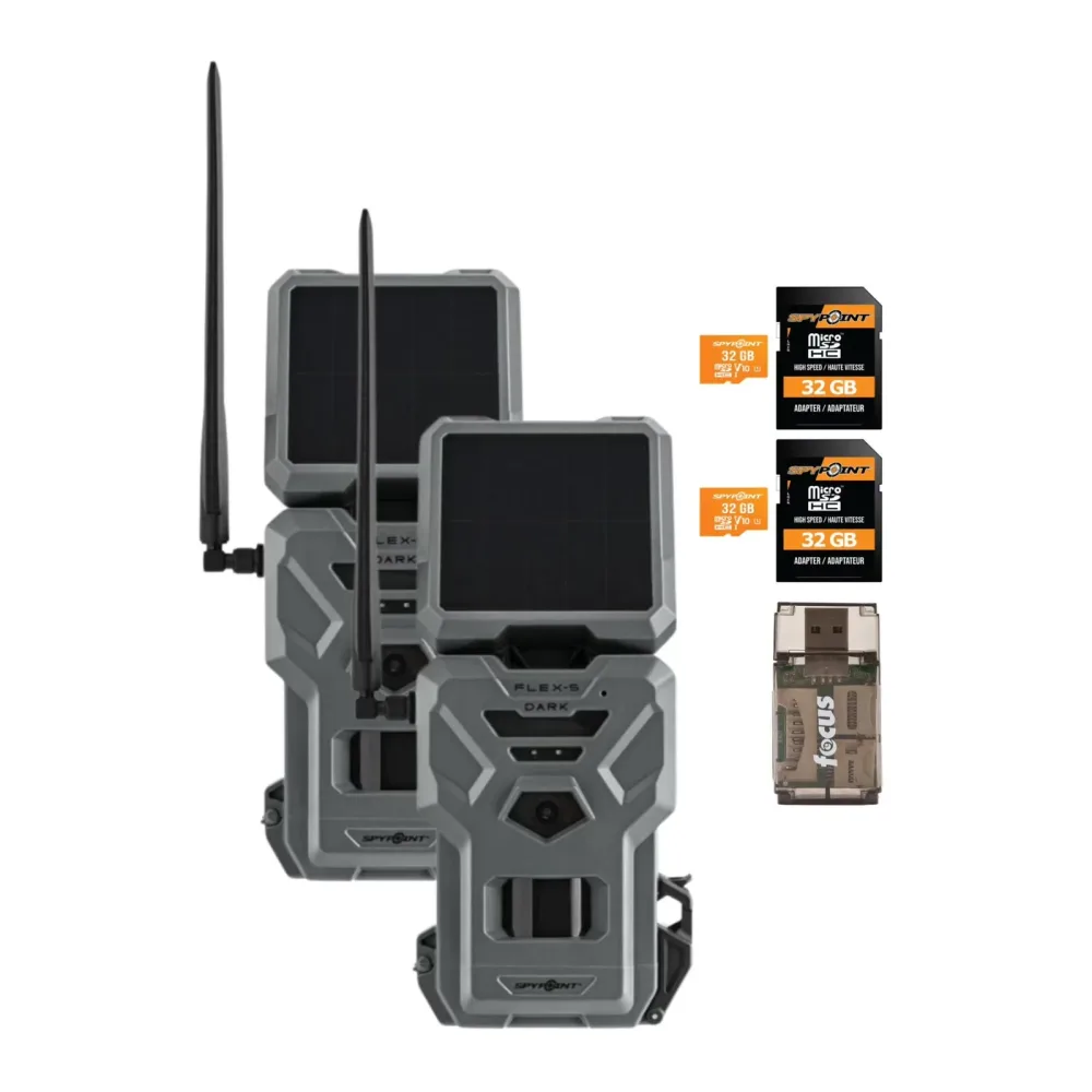 Trail Camera rechargeable adjustable gray
