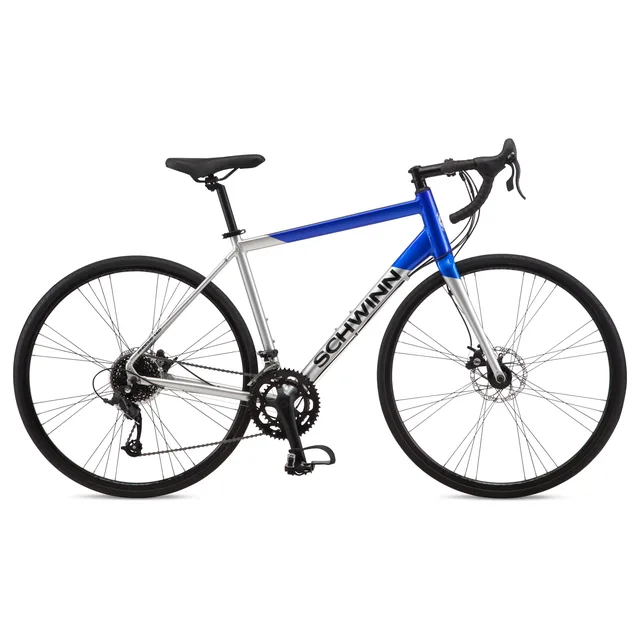 Road Bike 19.5 in blue silver