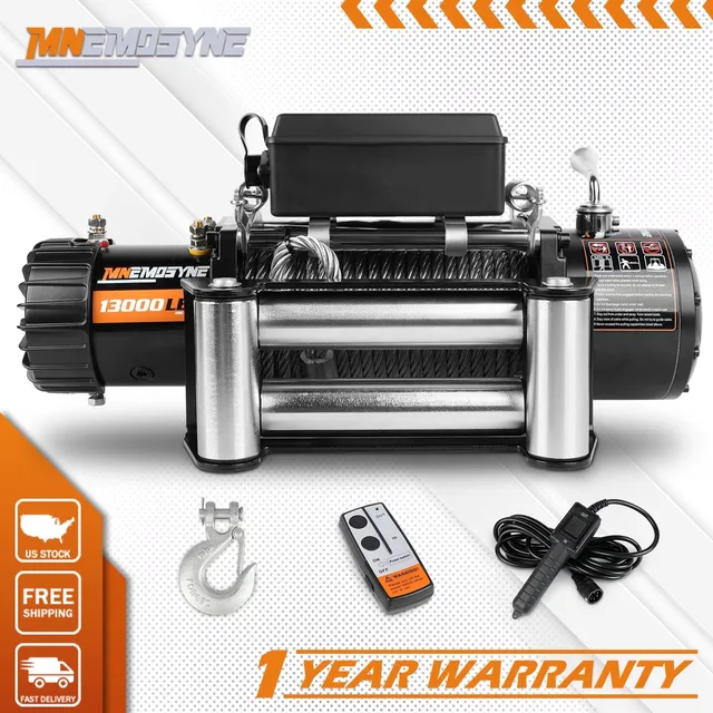 Electric Winch 14500lbs 13000lbs wireless