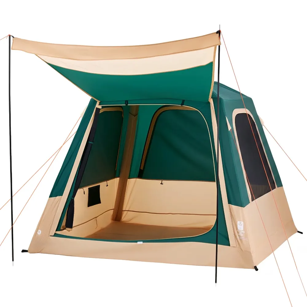 Camping Tent 4 person rechargeable portable