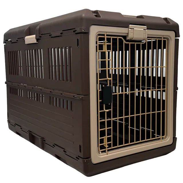 Crate 35" brown beige
