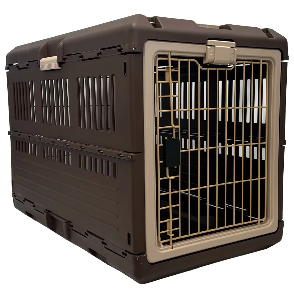 Crate 35" brown beige