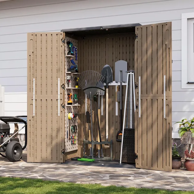Shed Garden waterproof brown 2-3 people