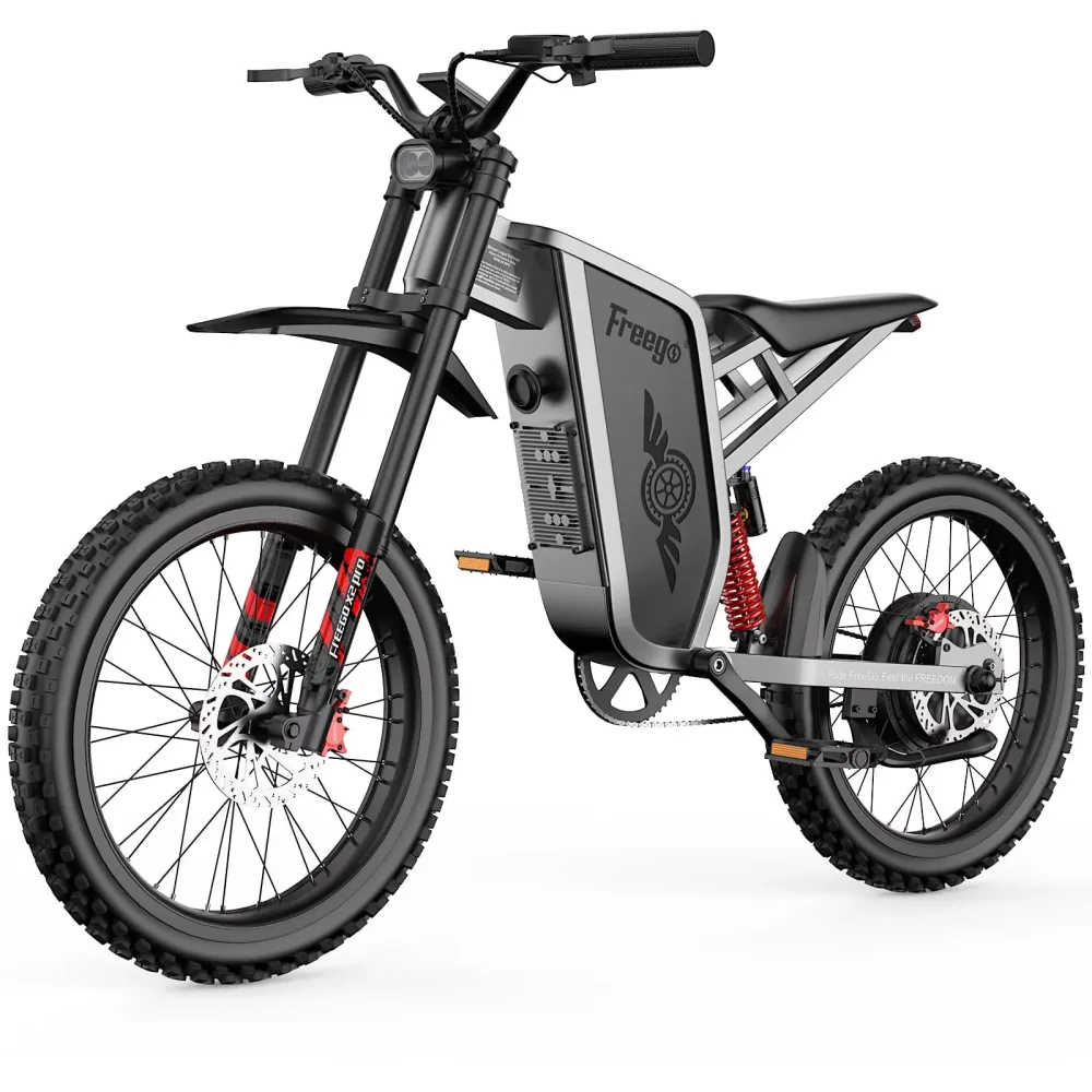 Electric Bike 6000w 60v gray