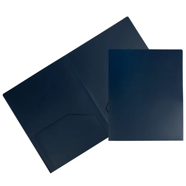Box blue 11.625 inches 8.5"