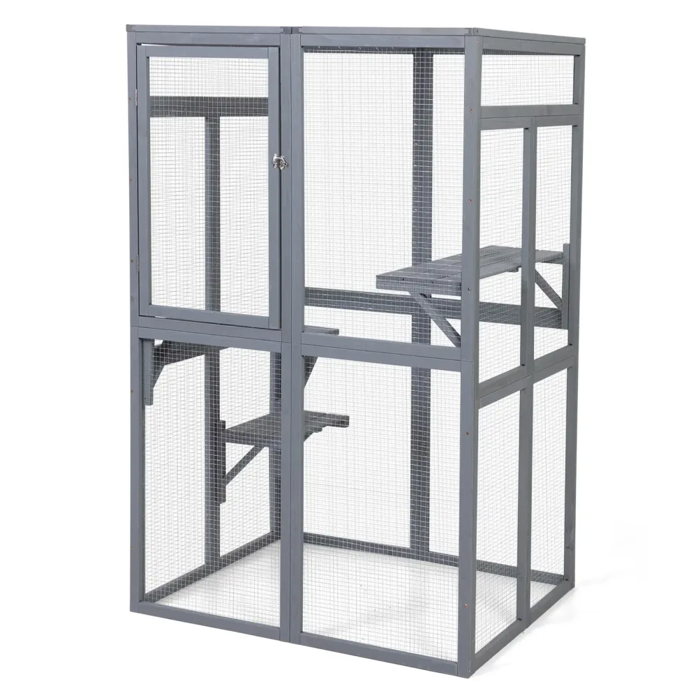 Furniture & Enrichment weatherproof grey 39"