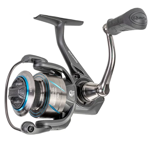 Fishing Reel silver blue 5.60 inches