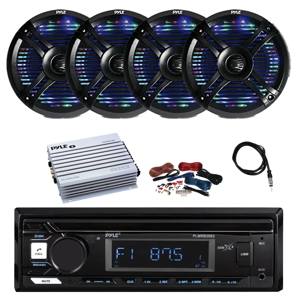 Player Stereo 6.5" 250 watt bluetooth