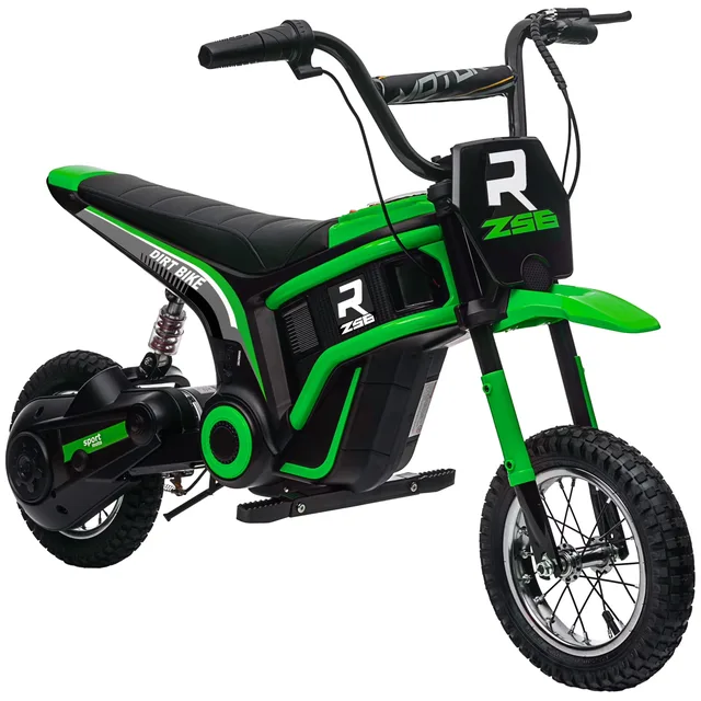 Dirt Bike 24v 350w green