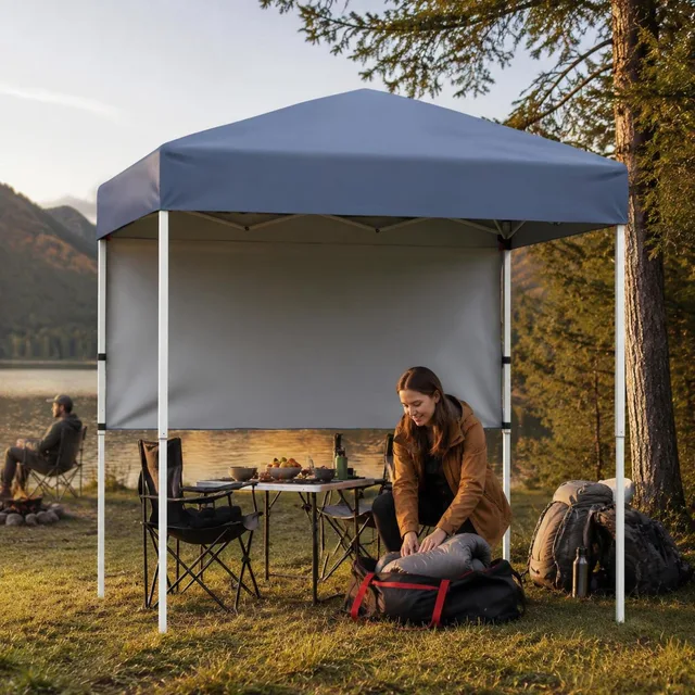 Canopy Tent 4 ft adjustable gray