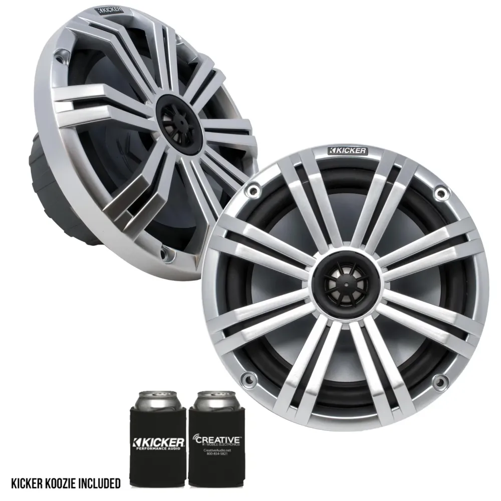 Speaker 8" led silver