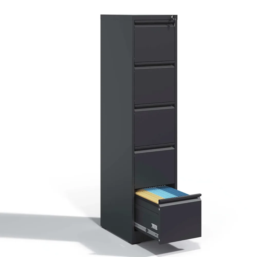 Storage adjustable black 17.75 inches