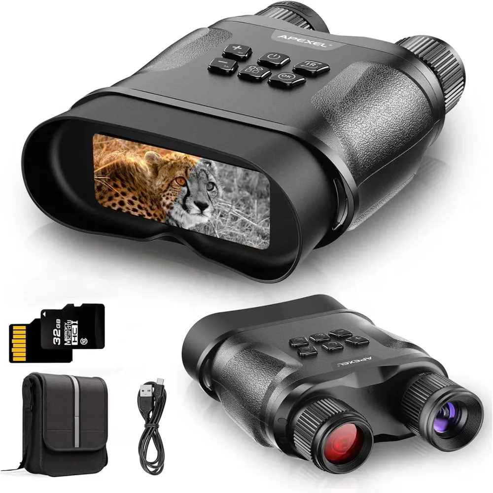 Vision Binoculars 2.3' adjustable rechargeable