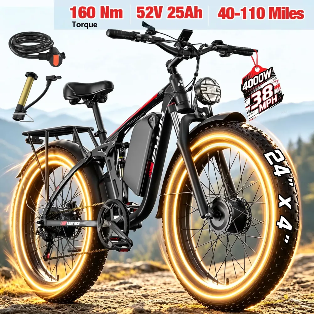 Electric Bike 750w 52v 4000w