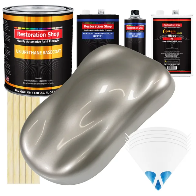 Auto Paint silver 1 gallon 2 gallons