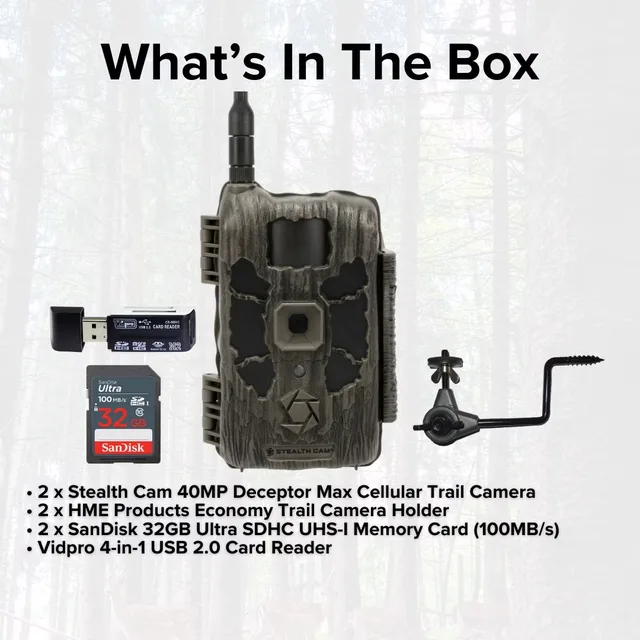 Trail Camera 20mm 80 feet locking