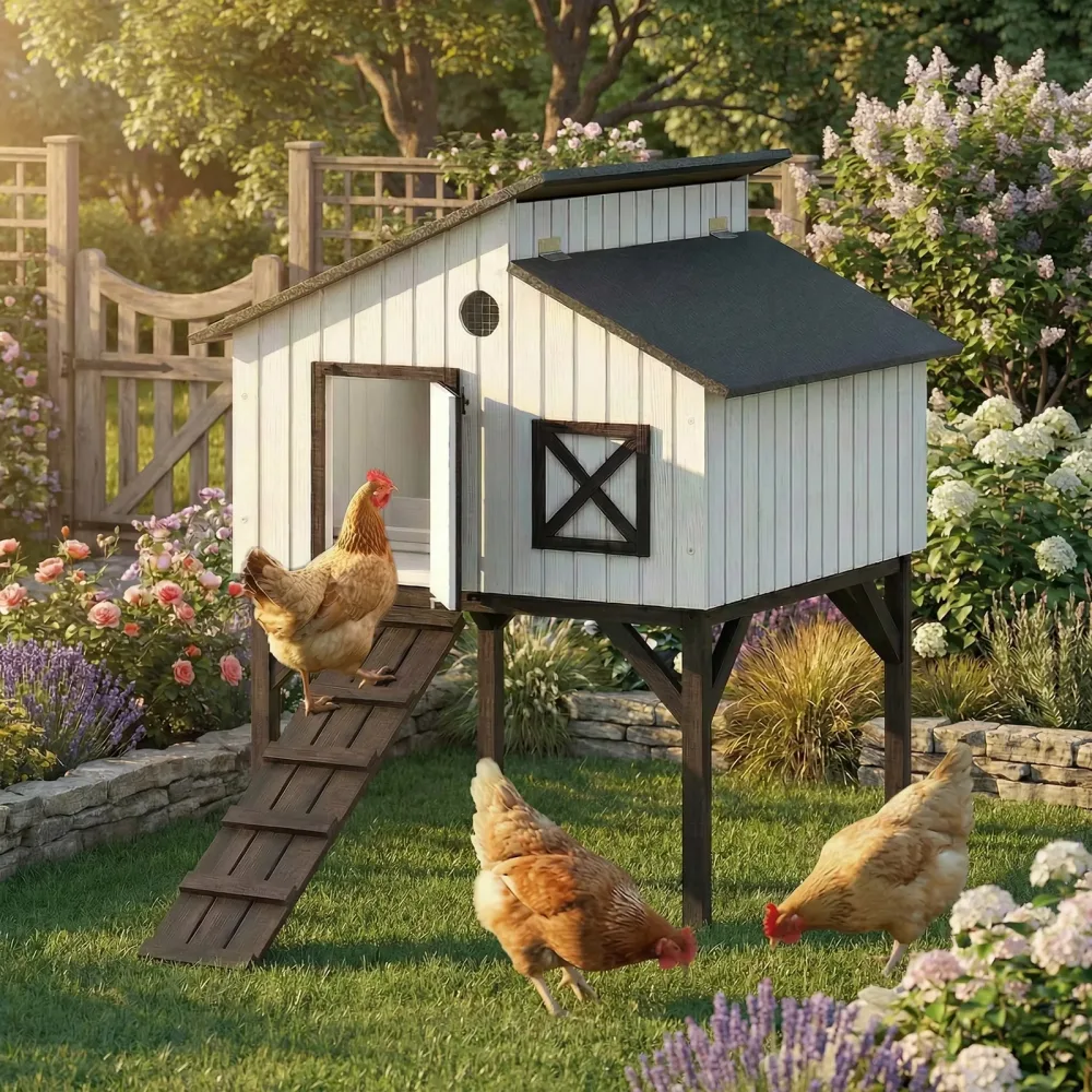 Chicken Coop 19.3" 30.7" 51.6"