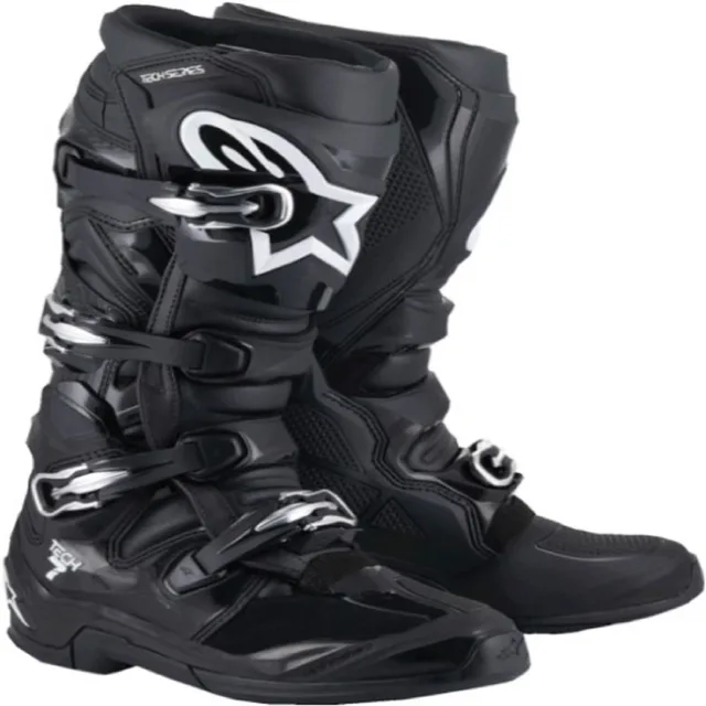 Motorcycle Boots black waterproof