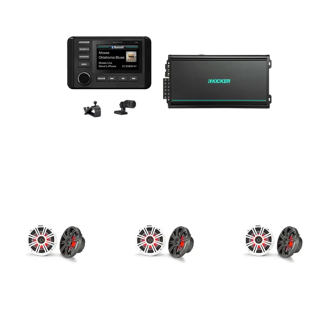Speaker 3 pair 6.5" led