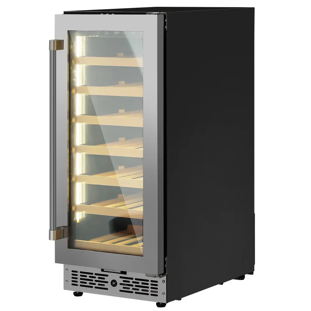 Beverage Cooler black adjustable red