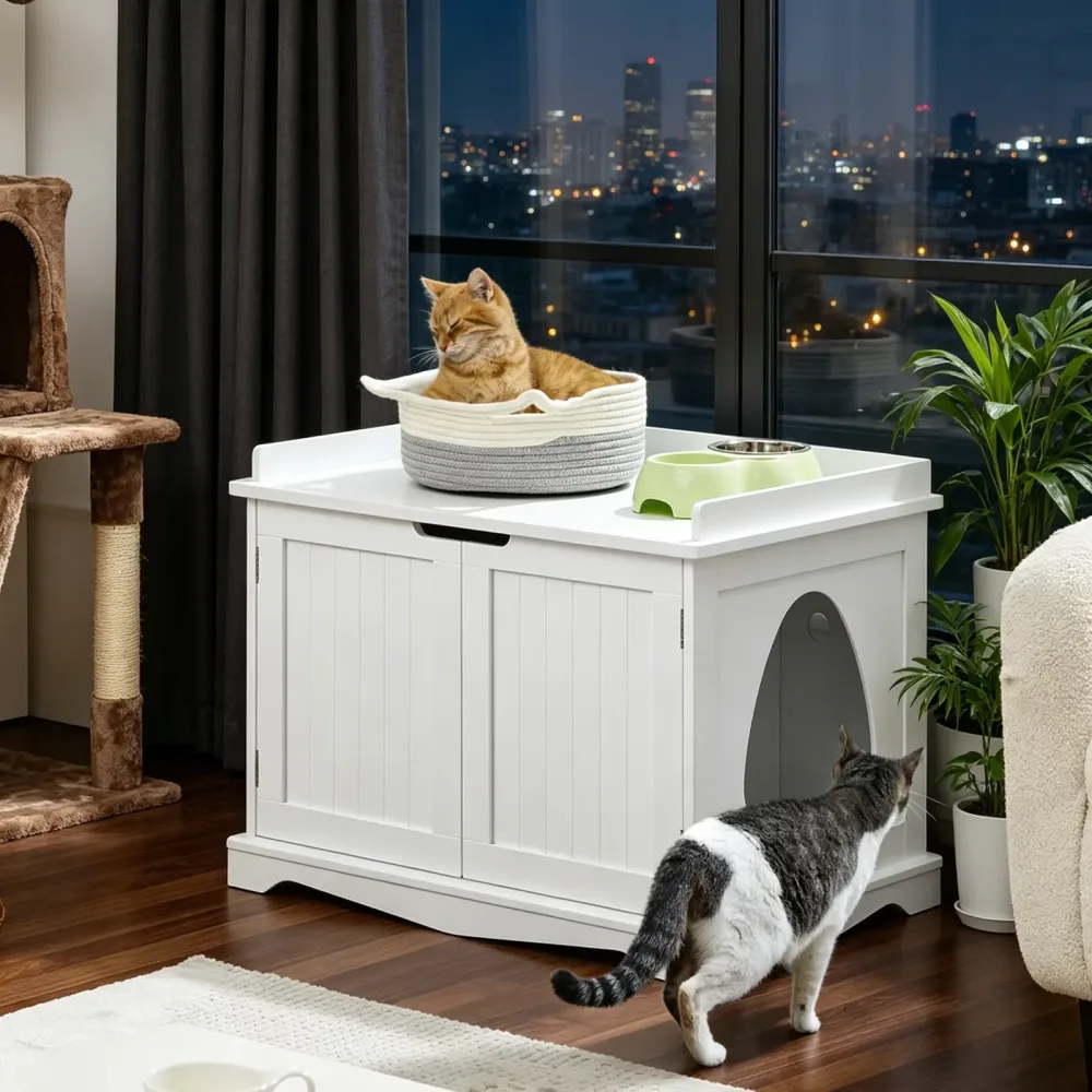 Cat Litter white