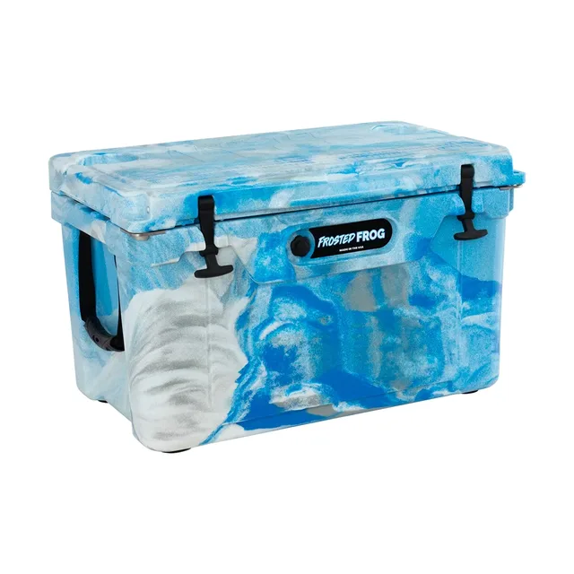 Cooler 45 quart blue gray