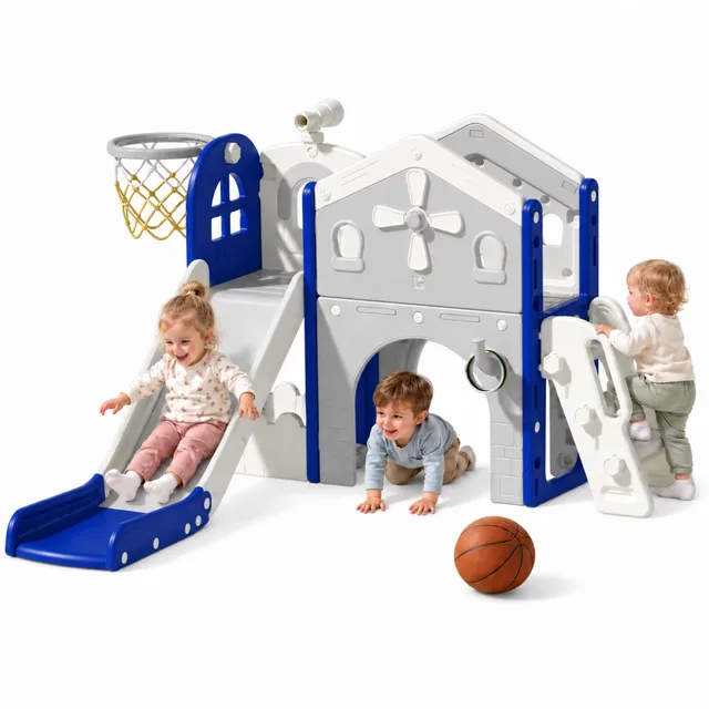 Backyard Play 110 lb foldable blue