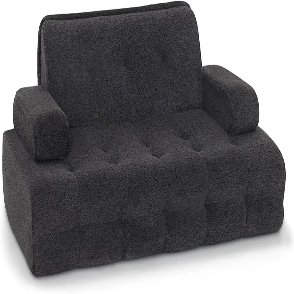 Sofa Bed black 21.3 inches 20.5 inches