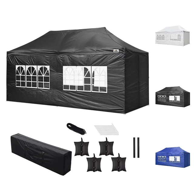 Canopy black 8ft 30 people