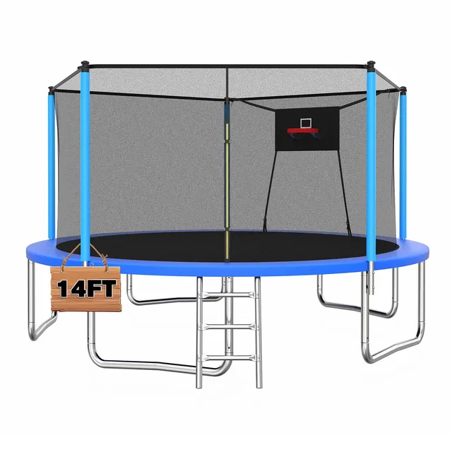 Backyard Play 14ft heavy-duty blue